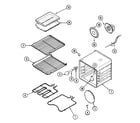 Amana ACB6260AS oven diagram