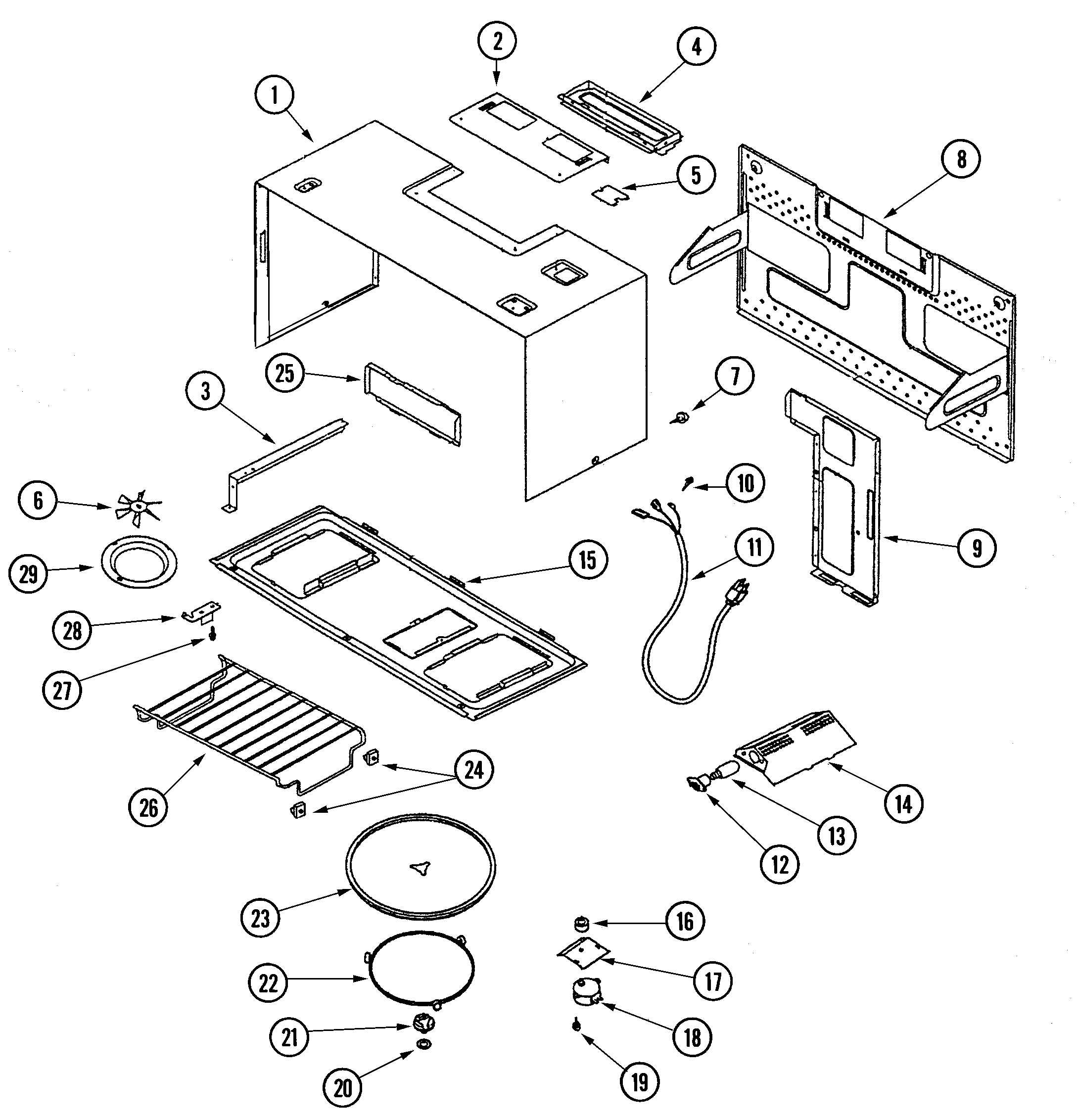 Base & cavity