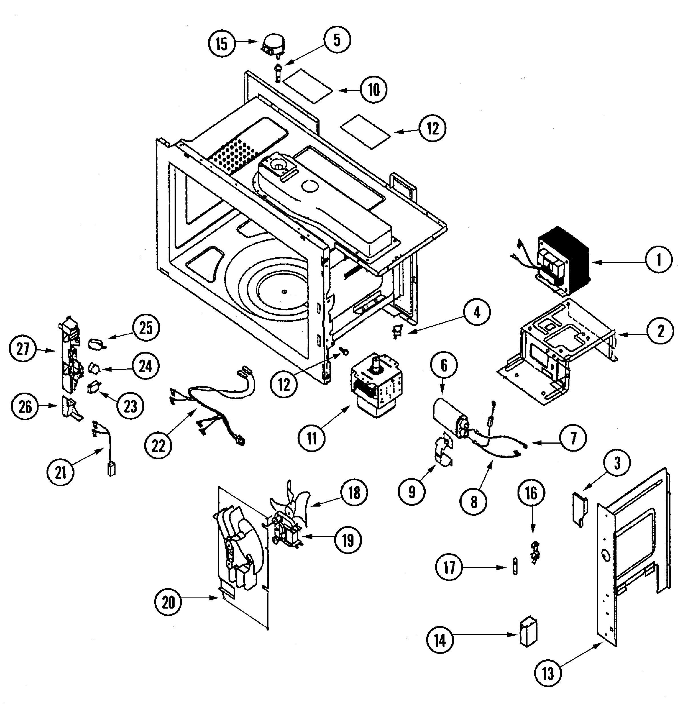 SWITCHES & MICROWAVE PARTS