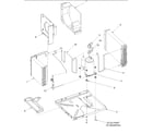 Amana AAC101STA-PAAC101STA0 chassis assembly diagram