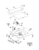 Top cover, console & lid switch
