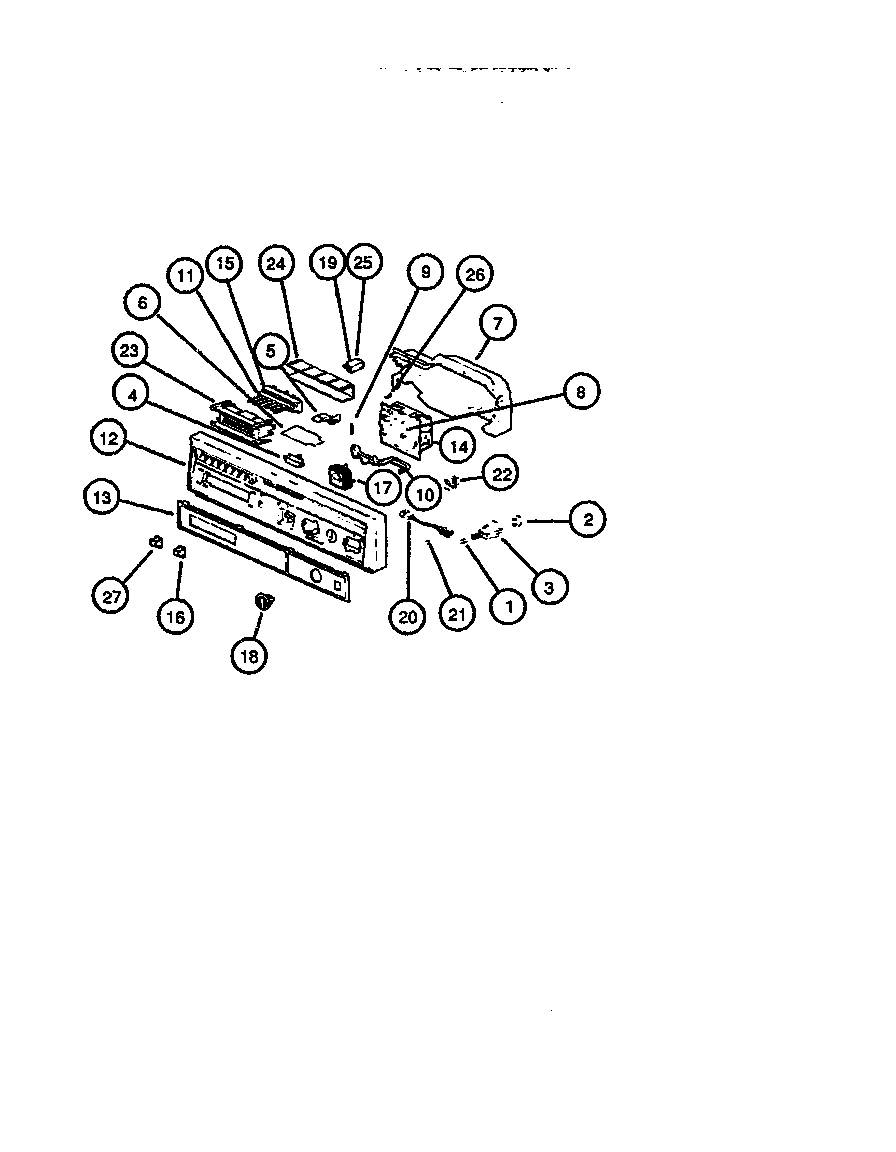 CONTROL PANEL ASSY