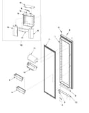Refrigerator door