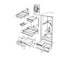 Maytag CDNT22V9-AC86A shelves & accessories diagram