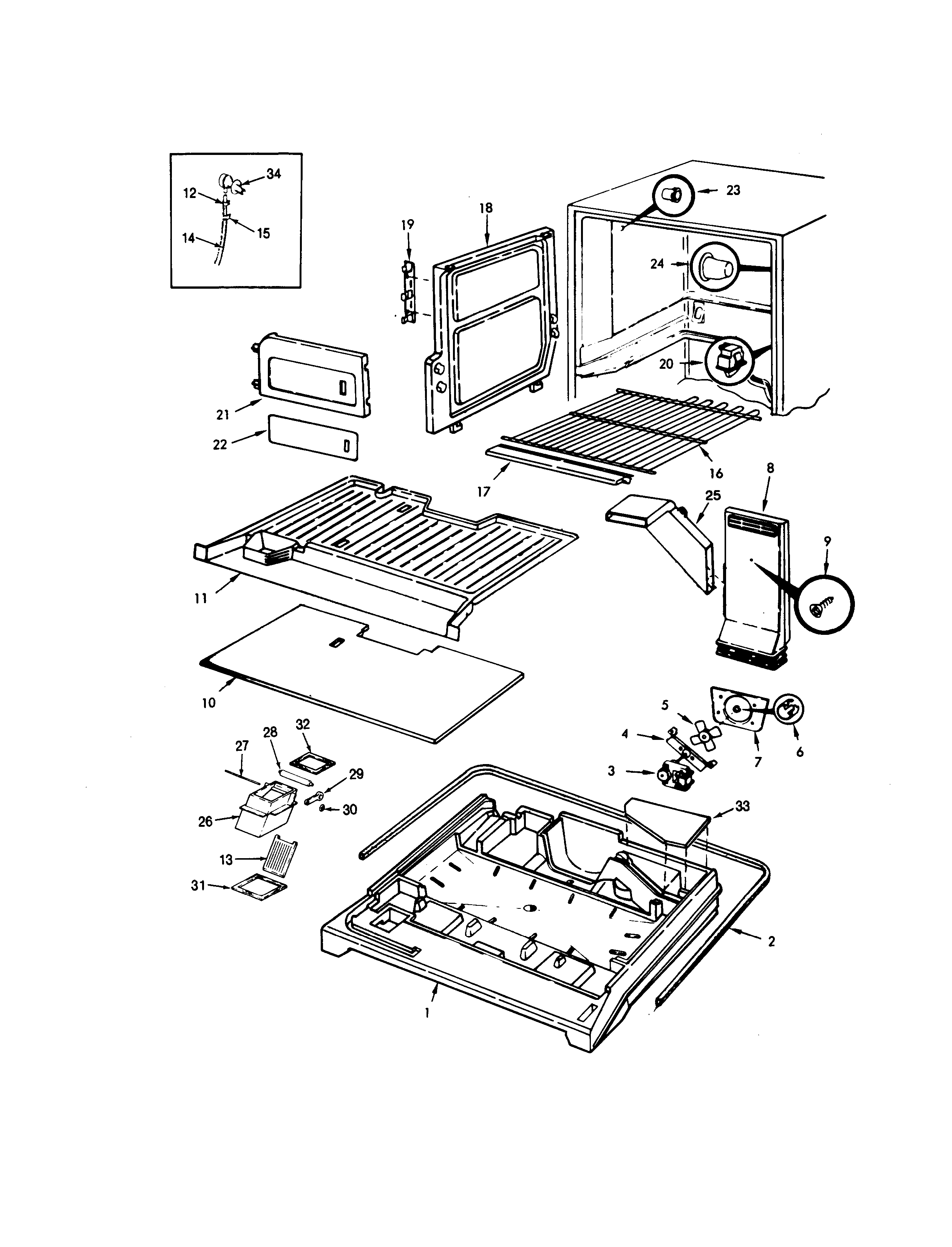Freezer compartment