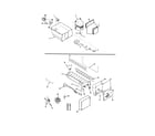 Maytag CDNT22V9A-CC88A ice maker & bin diagram