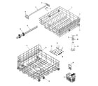Amana ADW862EAW track & rack assembly diagram
