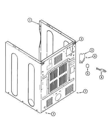 Cabinet-rear