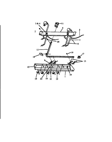 Burner assy with spark ignition