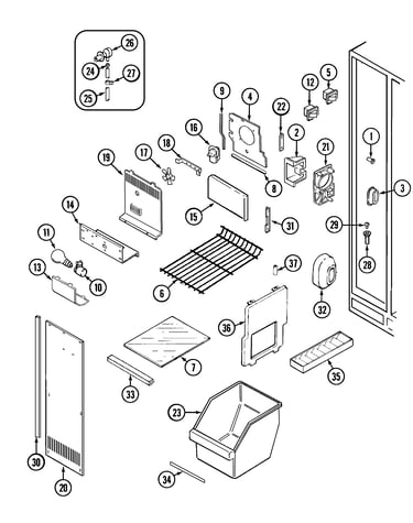 Freezer compartment