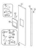 Freezer outer door (jsd2789ges)