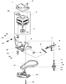 Motor, belt, pump, and idler assy