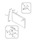 Freezer outer door