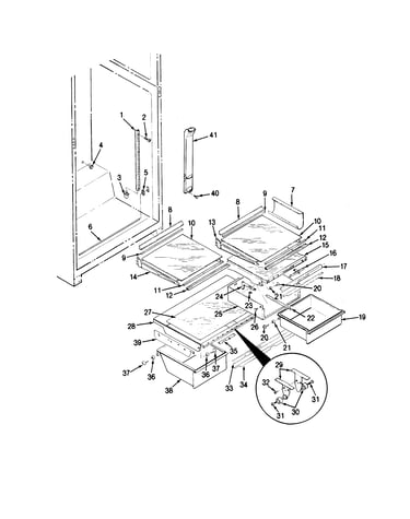 Shelves & accessories