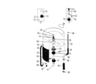 Maytag GA882 tub-inner & outer diagram