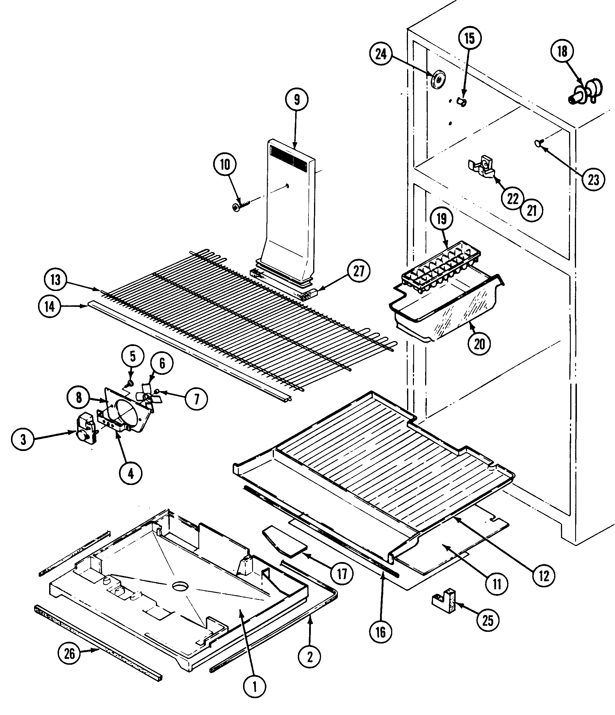Freezer compartment