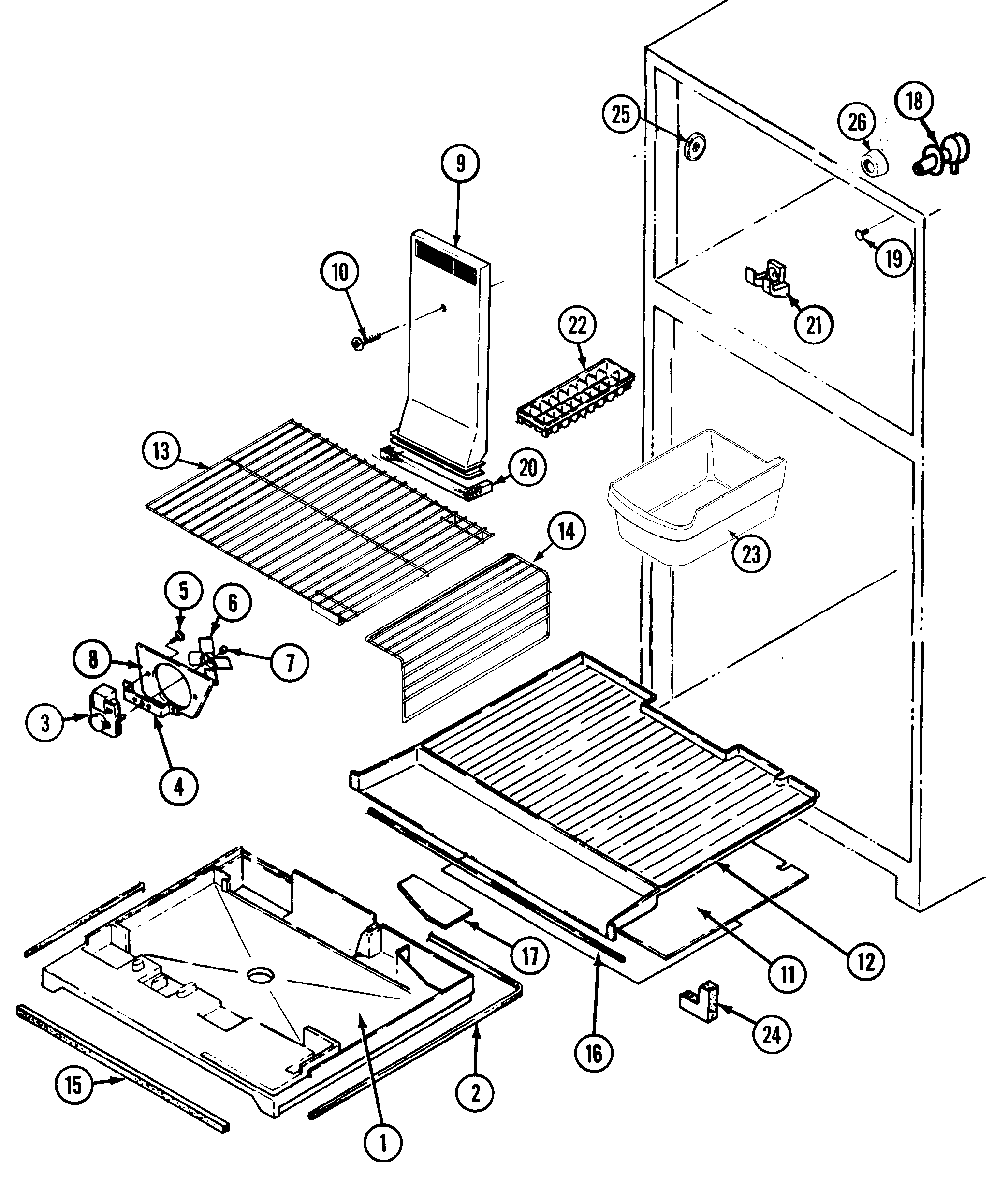 Freezer compartment