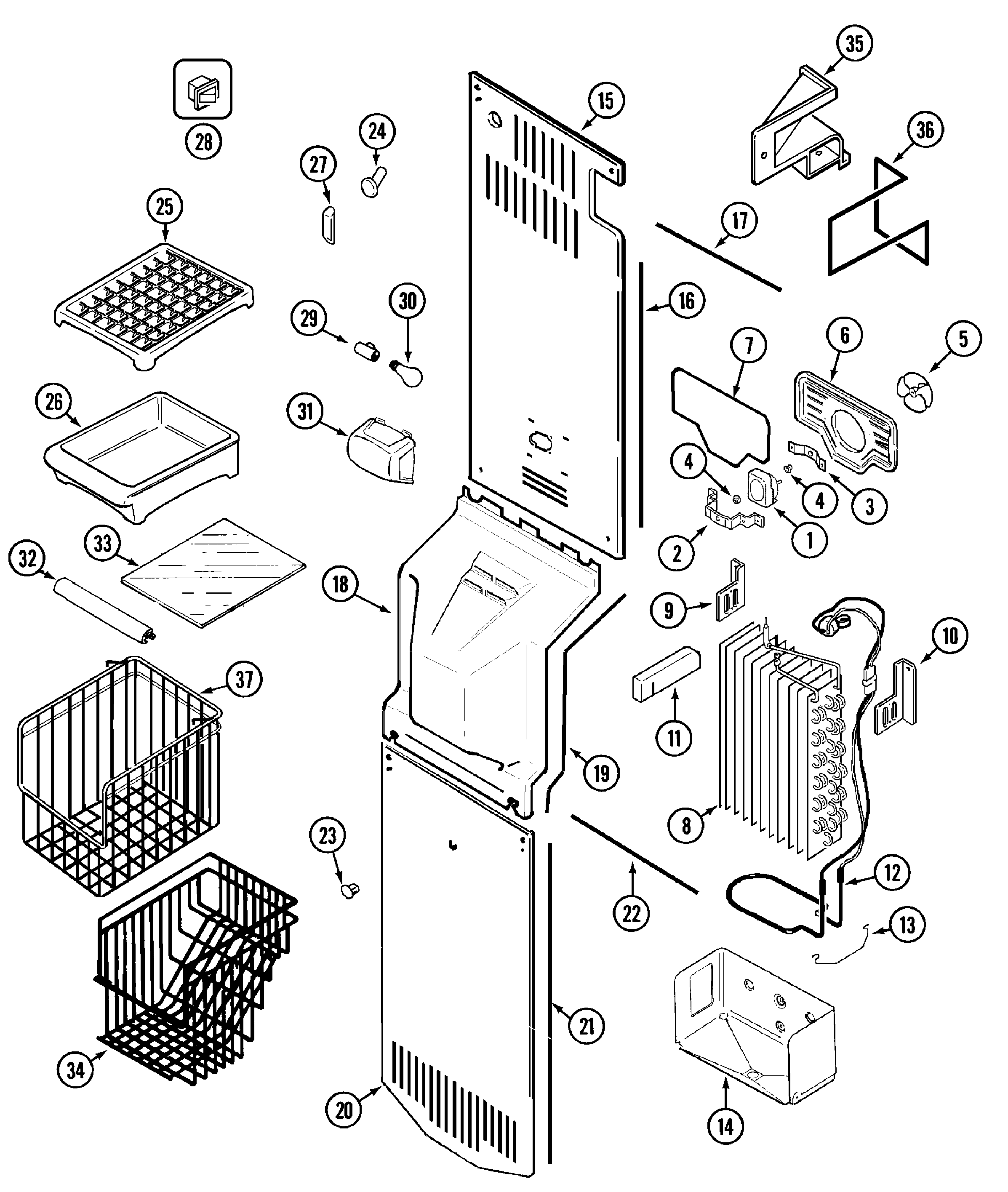 Freezer compartment