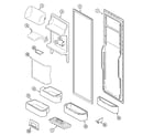 Jenn-Air JCB2389GRS fresh food inner door diagram