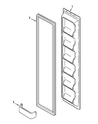 Freezer inner door