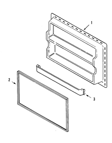 Freezer inner door