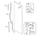 Maytag PSD2145GRQ fresh food outer door diagram