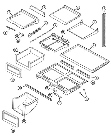 Shelves & accessories