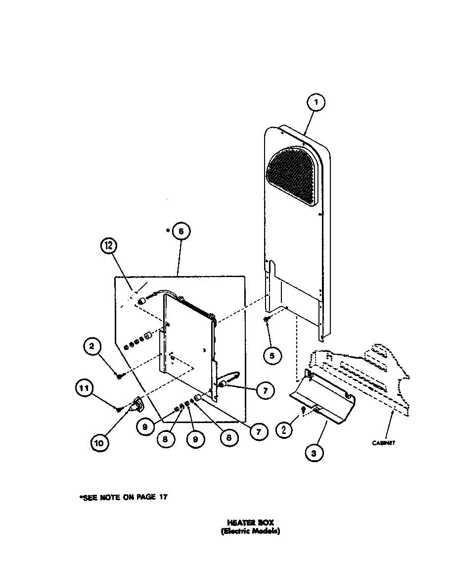 HEATER BOX (ELECTRIC MODELS)