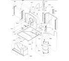 Amana B18M33PAEH-P1215004R chassis assembly diagram