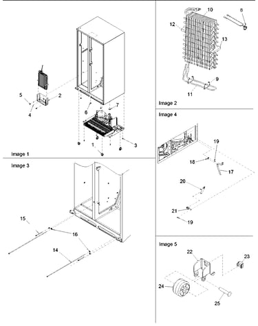 Evap assy, drier & rollers