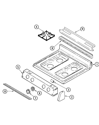 Top assembly