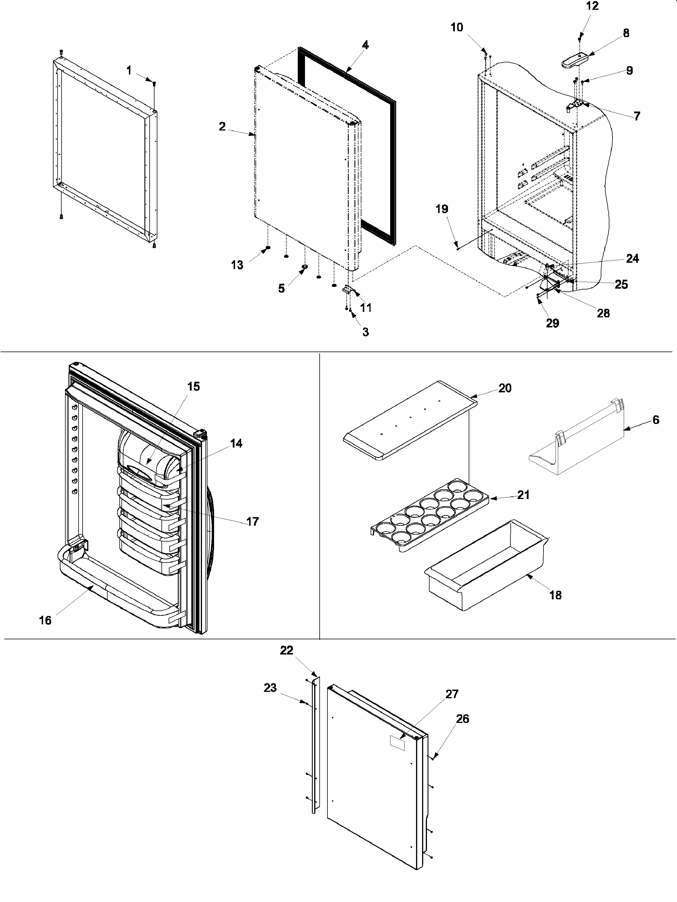 REFRIGERATOR DOOR