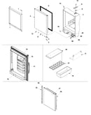 Refrigerator door