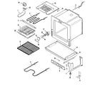 Maytag MERD750BAB oven/base diagram