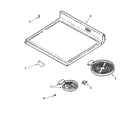 Maytag MERD750BAS top assembly diagram