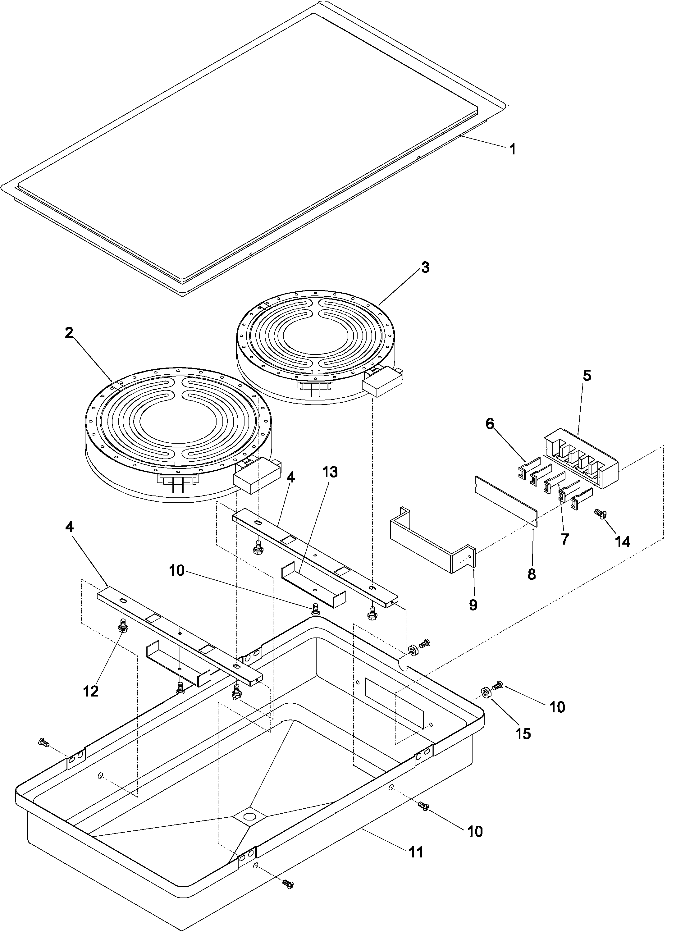 COOKTOP MODULE ACT111