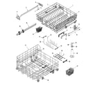Jade RJDW2470A track & rack assembly diagram