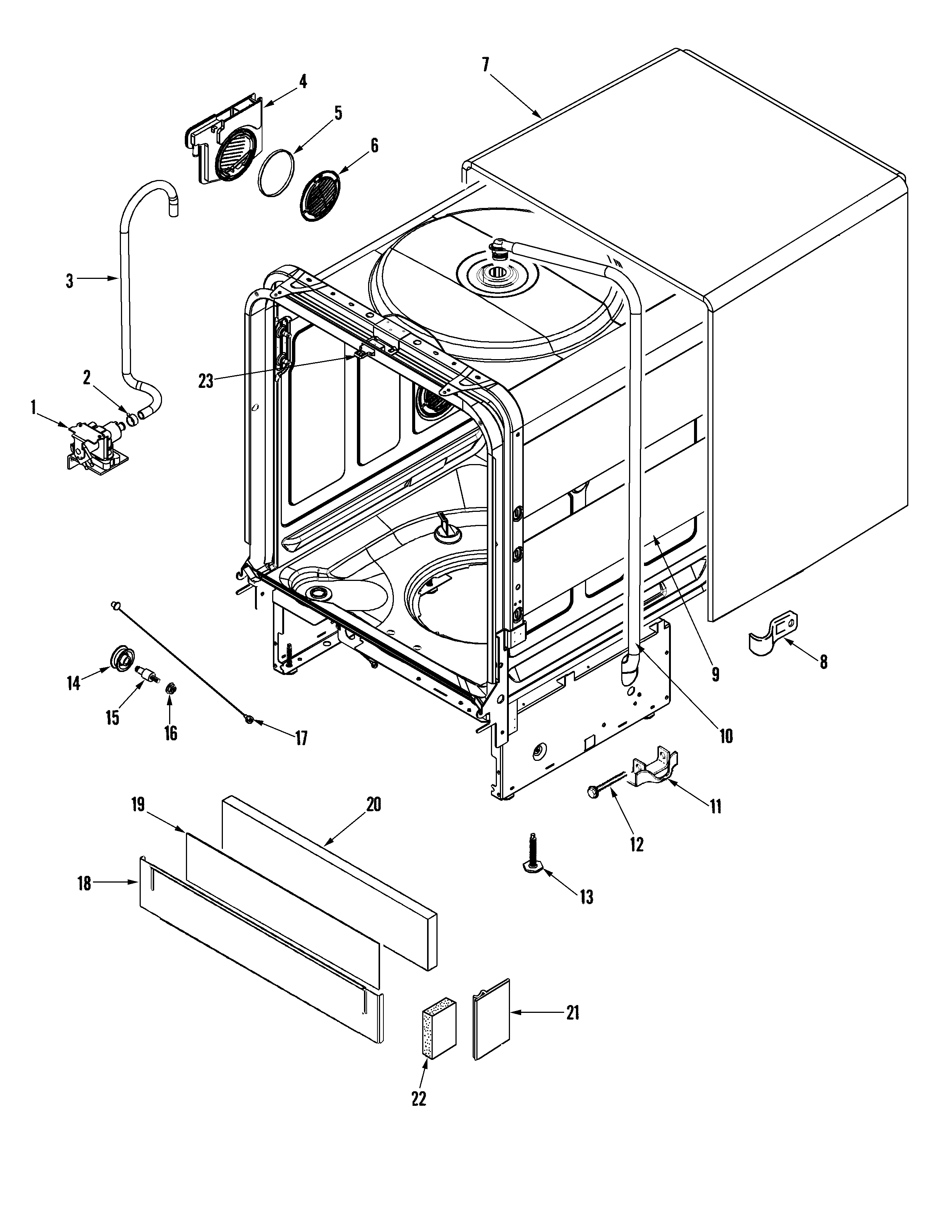 Outer tub
