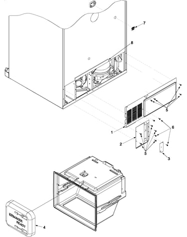 Cabinet back