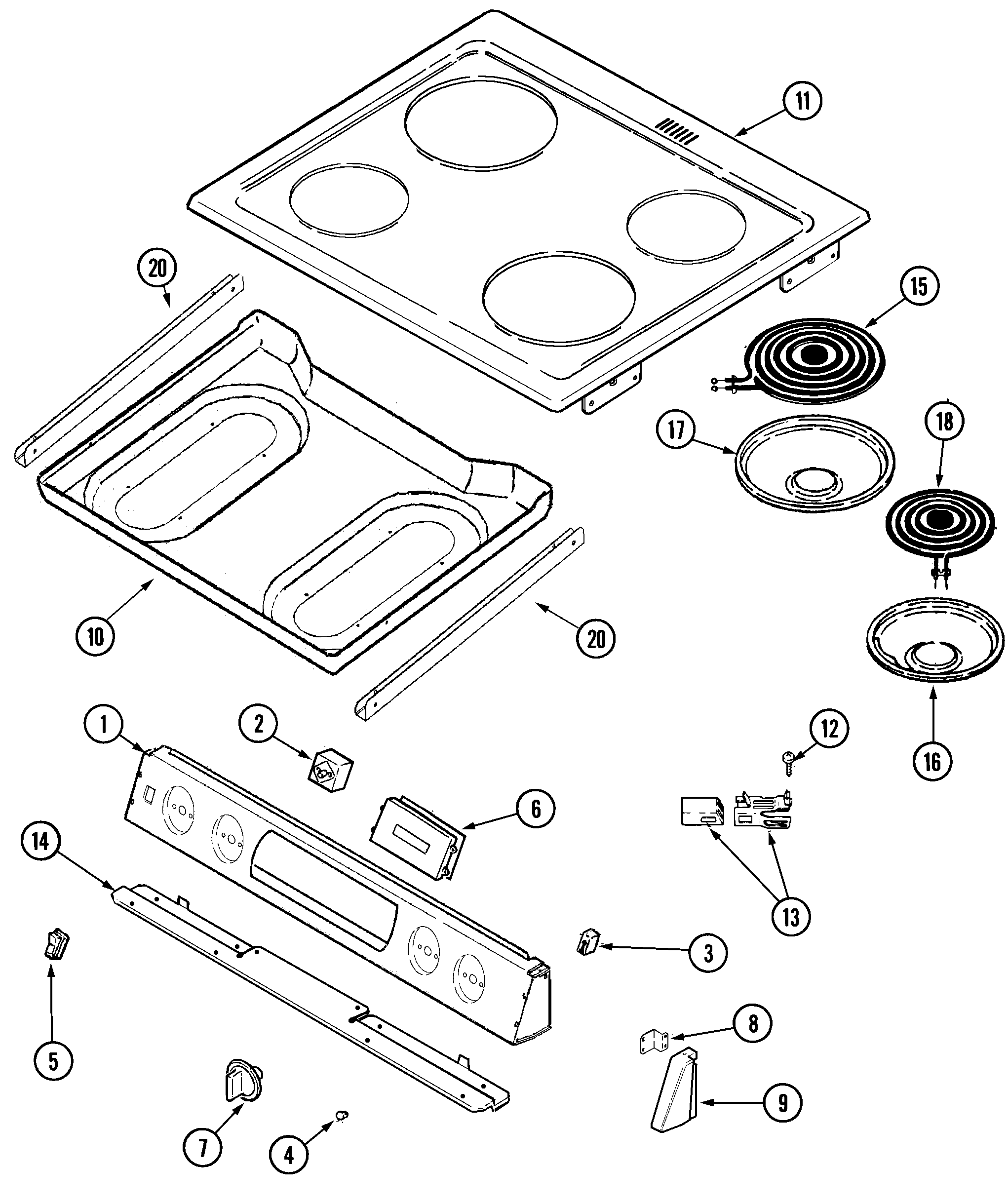 Top assembly