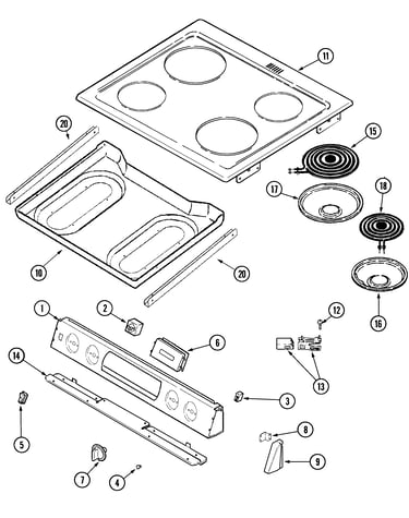 Top assembly