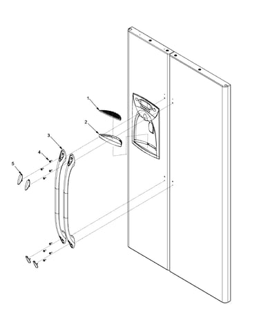 Handles and trim(wht)