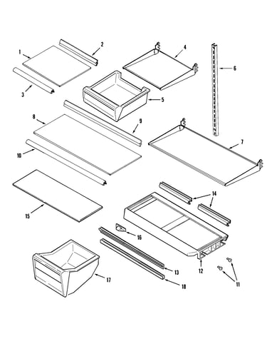Shelves & accessories