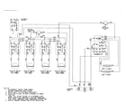 Crosley CE35100AAW wiring information (at series 16 & 21) diagram