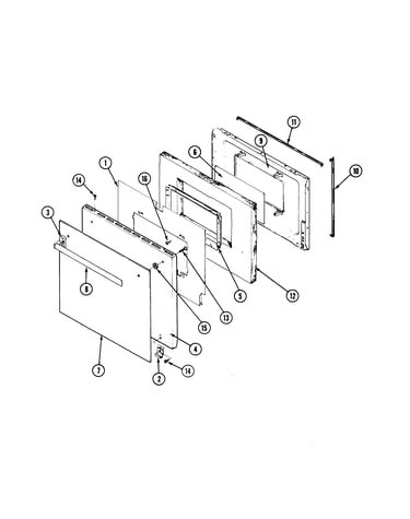 Door-lower (cwe5500ace)