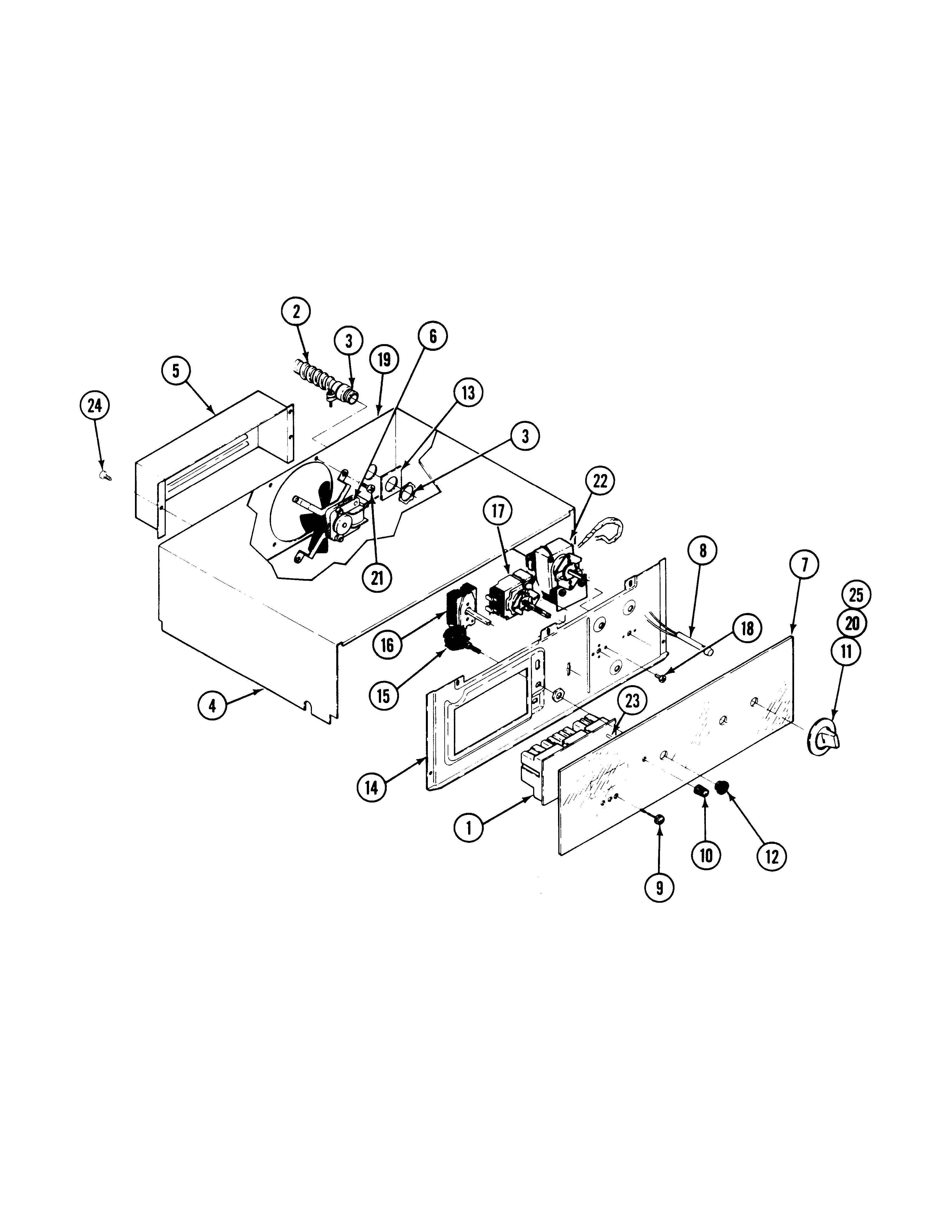 Control panel (cwe5020acb, cwe5500acb)