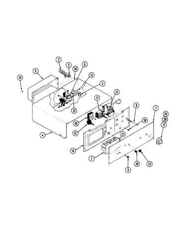 Control panel (cwe5020acb, cwe5500acb)