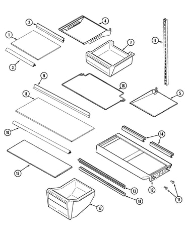Shelves & accessories