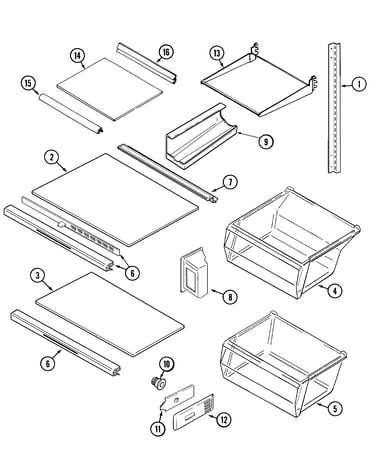 Shelves & accessories