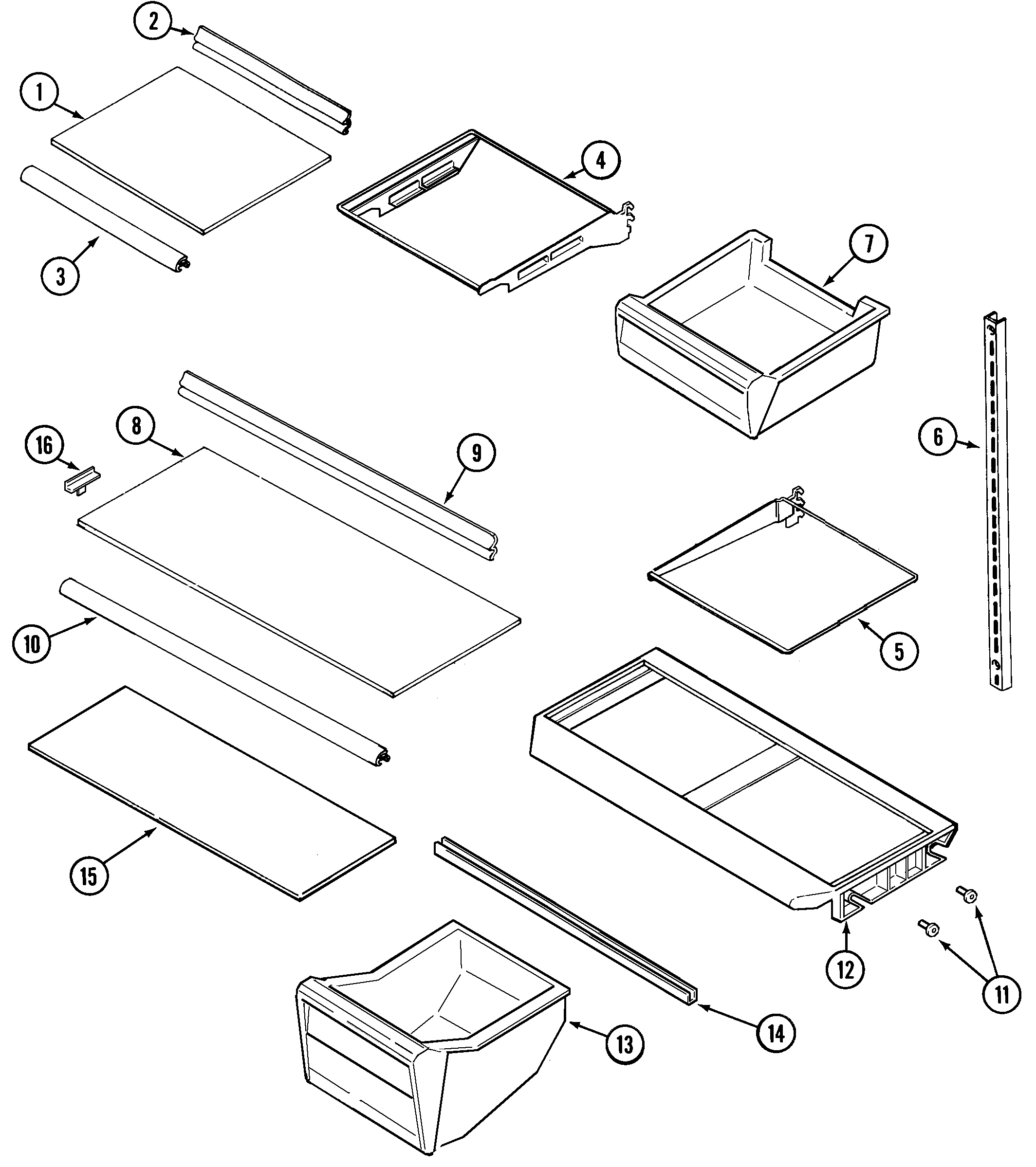 Shelves & accessories